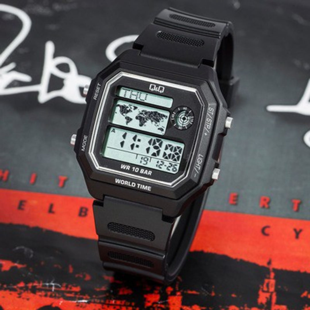 Reloj World Time W1 Q&Q