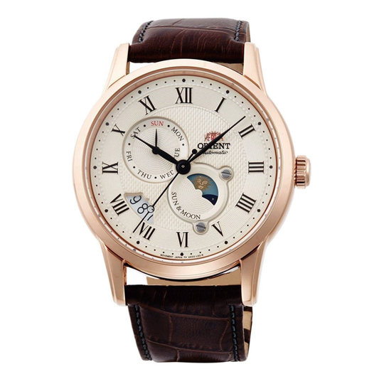 Reloj ORIENT Fase Lunar Oro 18K