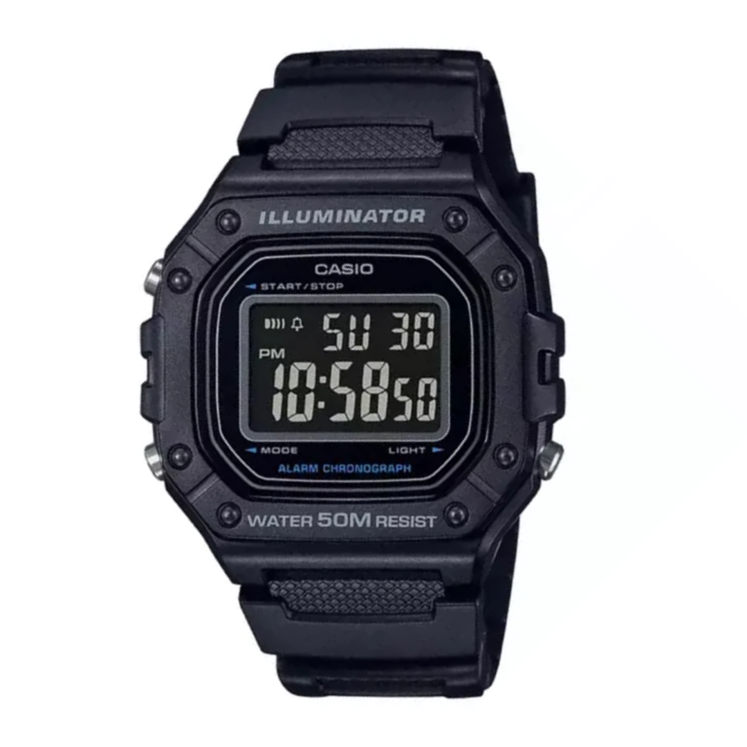 CASIO W-218H-1B